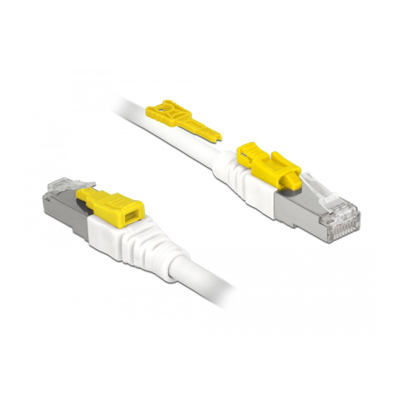 Delock Kabel RJ45 Secure Cat.6A 5 m