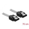 Delock SATA 6 Gb/s Kabel 70 cm transparent
