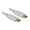 Delock USB Type-C™ Ladekabel 15 cm PD 100 W mit E-Marker