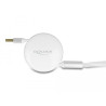 Delock USB 3 in 1 Aufrollladekabel Typ-A zu Micro USB / 2 x USB Type-C™ mit Schnellladefunktion weiß