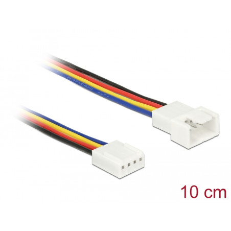 Delock Verlängerungskabel PWM Lüfteranschluss 4 Pin 10 cm