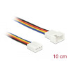 Delock Verlängerungskabel PWM Lüfteranschluss 4 Pin 10 cm
