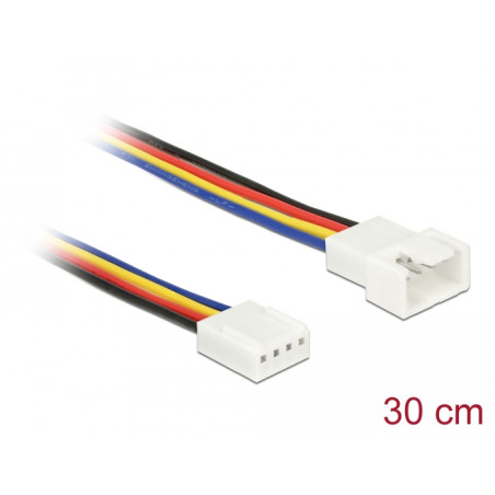 Delock Verlängerungskabel PWM Lüfteranschluss 4 Pin 30 cm
