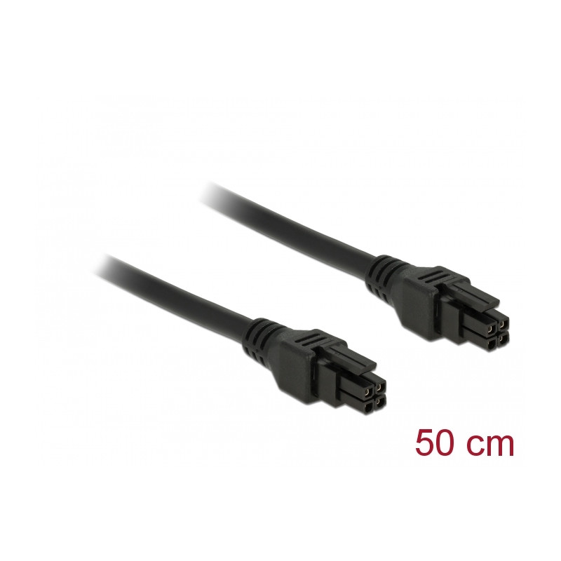 Delock Micro Fit 3.0 Kabel 4 Pin Stecker - Stecker 50 cm