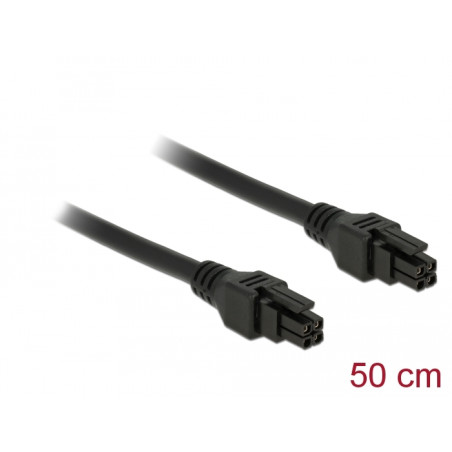 Delock Micro Fit 3.0 Kabel 4 Pin Stecker - Stecker 50 cm
