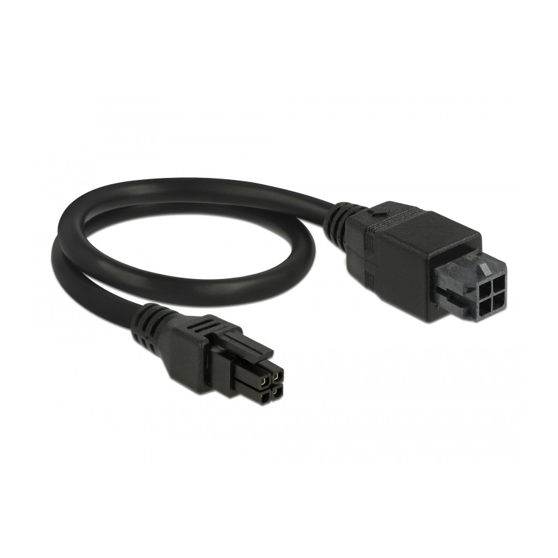 Delock Micro Fit 3.0 4 Pin Verlängerungskabel Stecker - Buchse 30 cm