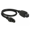 Delock Micro Fit 3.0 4 Pin Verlängerungskabel Stecker - Buchse 30 cm