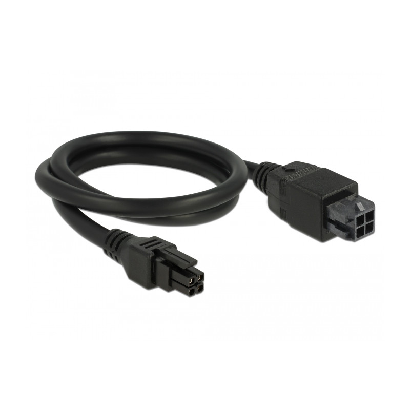 Delock Micro Fit 3.0 4 Pin Verlängerungskabel Stecker - Buchse 50 cm
