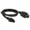 Delock Micro Fit 3.0 4 Pin Verlängerungskabel Stecker - Buchse 50 cm