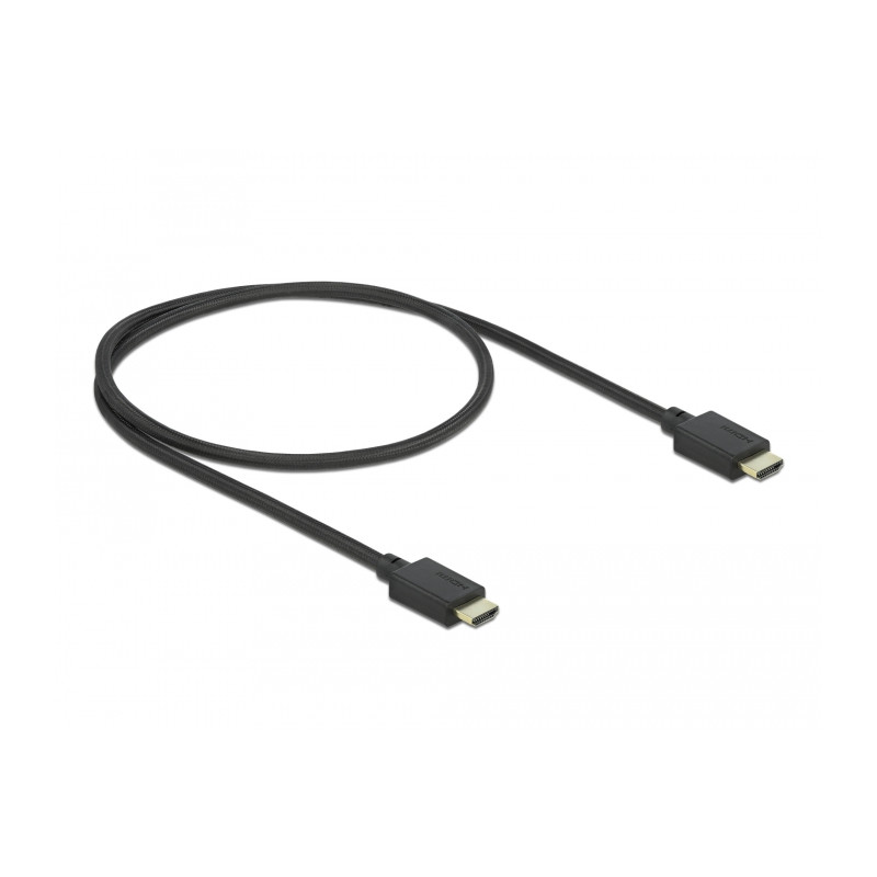 Delock High Speed HDMI Kabel 48 Gbps 8K 60 Hz 0,5 m