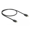 Delock High Speed HDMI Kabel 48 Gbps 8K 60 Hz 0,5 m