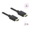 Delock High Speed HDMI Kabel 48 Gbps 8K 60 Hz 2 m