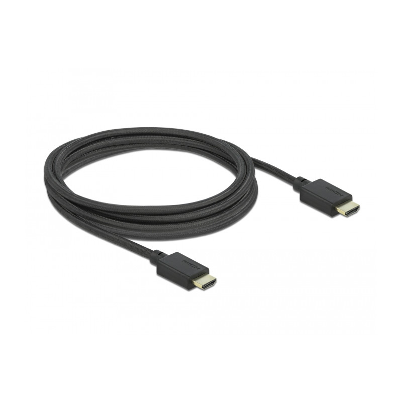Delock High Speed HDMI Kabel 48 Gbps 8K 60 Hz 2,5 m