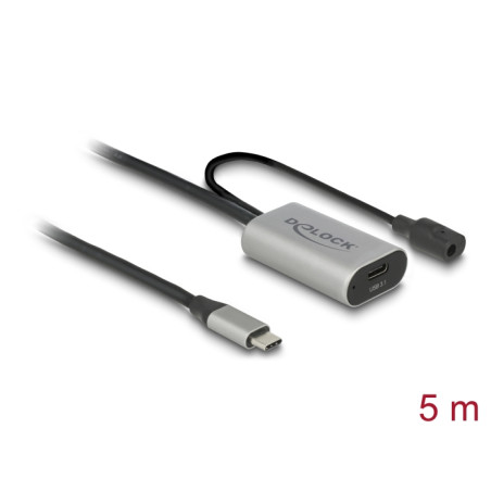 Delock USB 5 Gbps aktives Verlängerungskabel USB Type-C™ 5 m