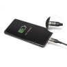 Delock USB 2.0 Daten- und Schnellladekabel USB Type-C™ Stecker zu Stecker PD 3.0 100 W mit Leistungsanzeige transparent 2 m