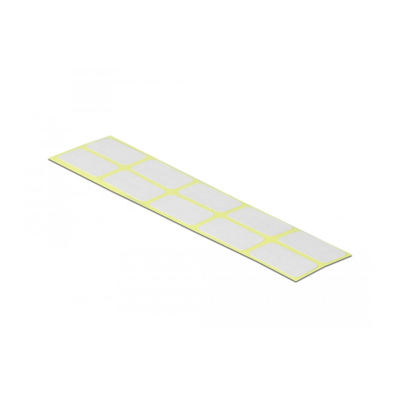 Delock Kabelbinder mit Beschriftungsfeld L 180 x B 2,5 mm 10 Stück farbig sortiert