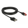 Delock PoweredUSB Kabel Stecker 24 V - 8 Pin Stecker 3 m für POS Drucker und Terminals