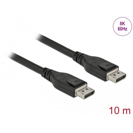 Delock Aktives DisplayPort Kabel 8K 60 Hz 10 m