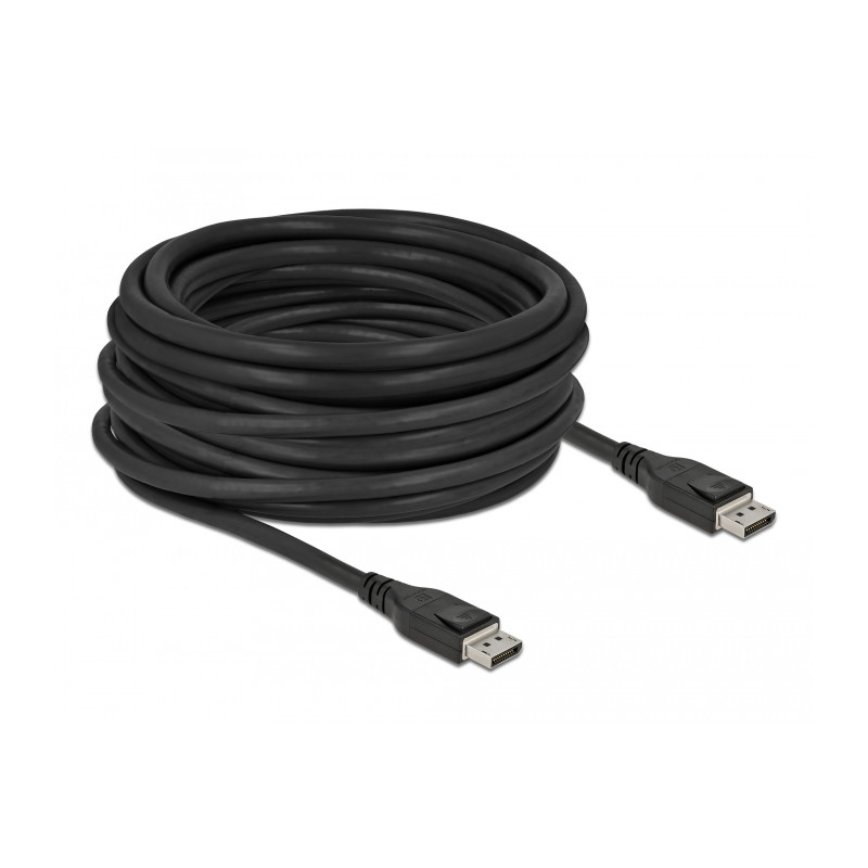 Delock Aktives DisplayPort Kabel 8K 60 Hz 12 m