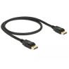 Delock Kabel DisplayPort 1.2 Stecker - DisplayPort Stecker 4K 60 Hz 0,5 m