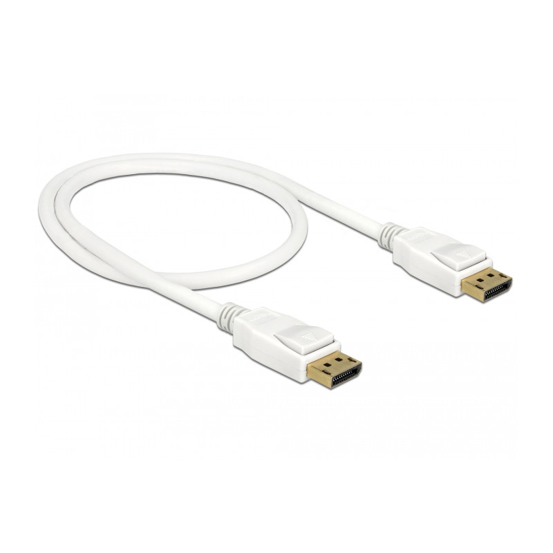 Delock Kabel DisplayPort 1.2 Stecker - DisplayPort Stecker 4K 60 Hz 0,5 m