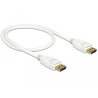 Delock Kabel DisplayPort 1.2 Stecker - DisplayPort Stecker 4K 60 Hz 0,5 m