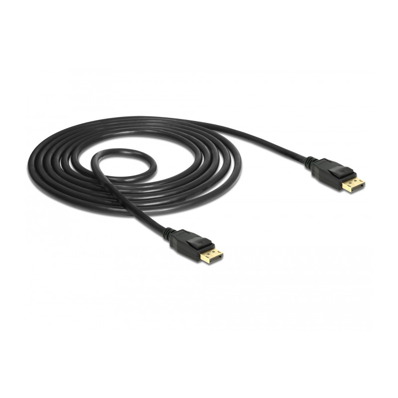 Delock Kabel DisplayPort 1.2 Stecker - DisplayPort Stecker 4K 60 Hz 1,5 m