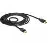 Delock Kabel DisplayPort 1.2 Stecker - DisplayPort Stecker 4K 60 Hz 1,5 m
