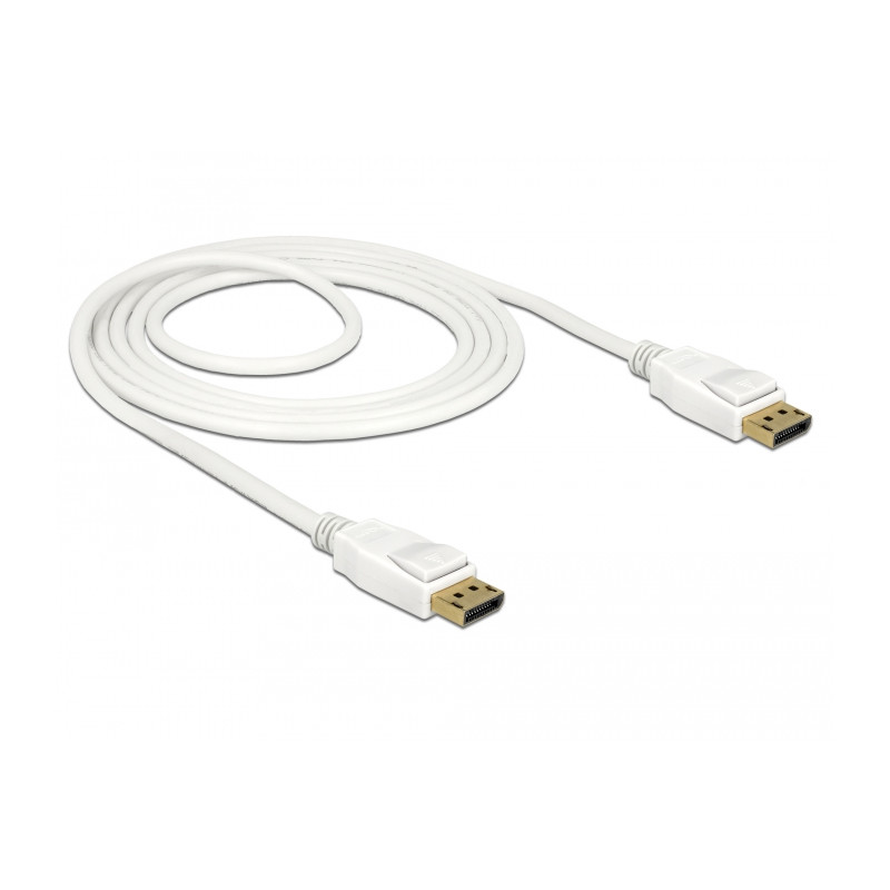Delock Kabel DisplayPort 1.2 Stecker - DisplayPort Stecker 4K 60 Hz 1,5 m