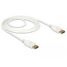 Delock Kabel DisplayPort 1.2 Stecker - DisplayPort Stecker 4K 60 Hz 1,5 m