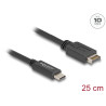 Delock USB 10 Gbps Kabel USB Typ-E Key A 20 Pin Stecker zu USB Type-C™ Stecker 25 cm
