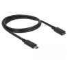 Delock USB 10 Gbps Verlängerungskabel USB Type-C™ Stecker zu Buchse 1 m 4K PD 60 W