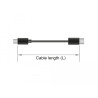 Delock Klinkenverlängerungskabel 3,5 mm 4 Pin Stecker zu Buchse 0,5 m weiß