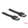 Delock Kabel eSATA 3 Gb/s Buchse - eSATA Buchse 1 m schwarz