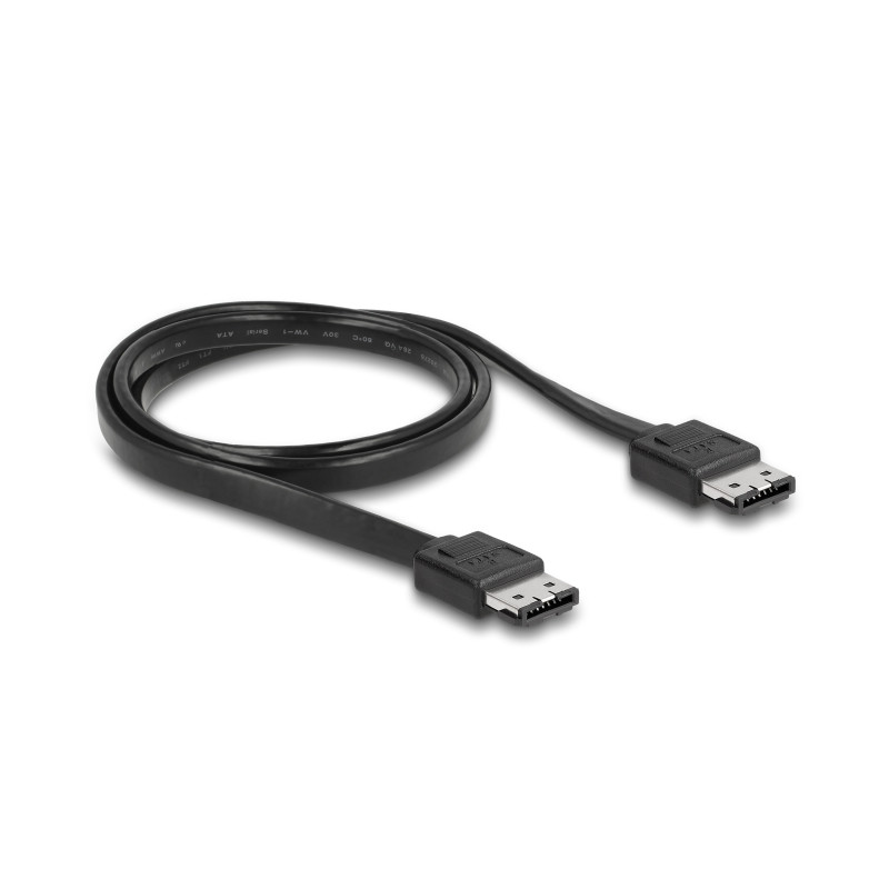 Delock Kabel eSATA 3 Gb/s Buchse - eSATA Buchse 1 m schwarz