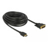 Delock HDMI zu DVI 24+1 Kabel bidirektional 10 m