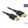 Delock DisplayPort Kabel 8K 60 Hz 1 m DP 8K zertifiziert