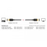 Delock DisplayPort Kabel 8K 60 Hz 1 m DP 8K zertifiziert