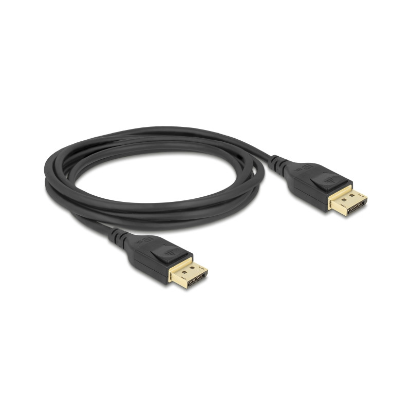 Delock DisplayPort Kabel 8K 60 Hz 2 m DP 8K zertifiziert