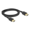 Delock DisplayPort Kabel 8K 60 Hz 2 m DP 8K zertifiziert