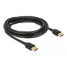 Delock DisplayPort Kabel 8K 60 Hz 3 m DP 8K zertifiziert