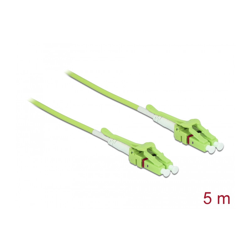 Delock Kabel Lichtwellenleiter LC - LC Multimode OM5 Uniboot 5 m