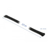Delock Geflechtschlauch dehnbar 10 m x 3 mm schwarz