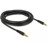 Delock Klinkenkabel 3,5 mm 5 Pin Stecker zu Stecker 3 m schwarz