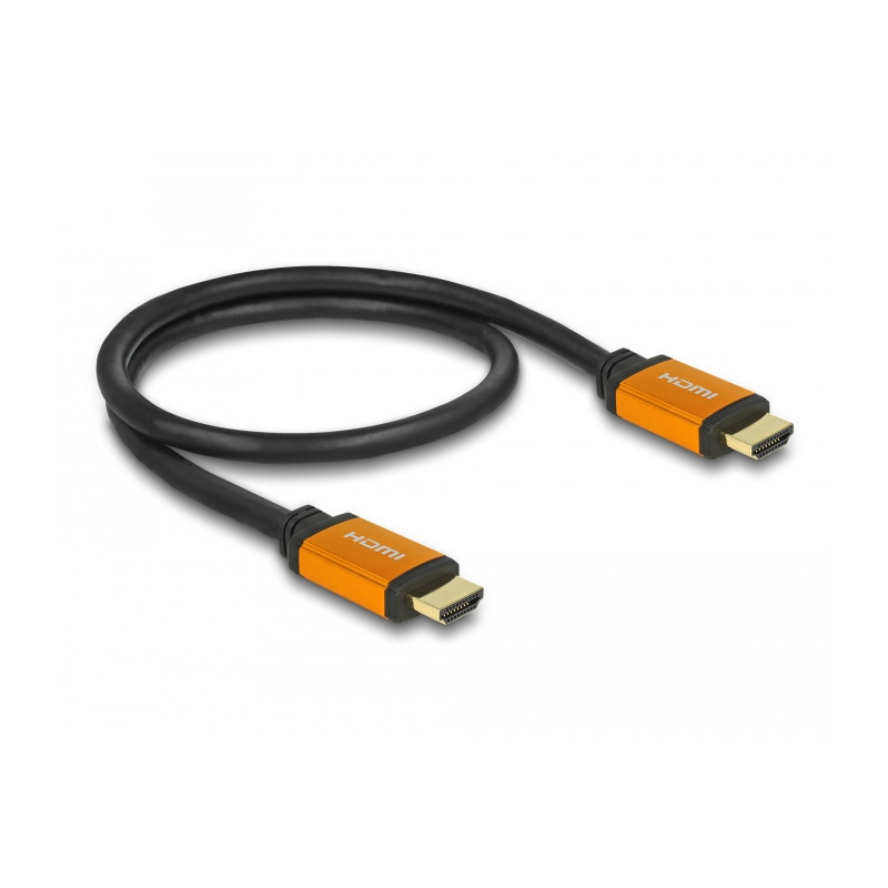 Delock High Speed HDMI Kabel 48 Gbps 8K 60 Hz 0,5 m