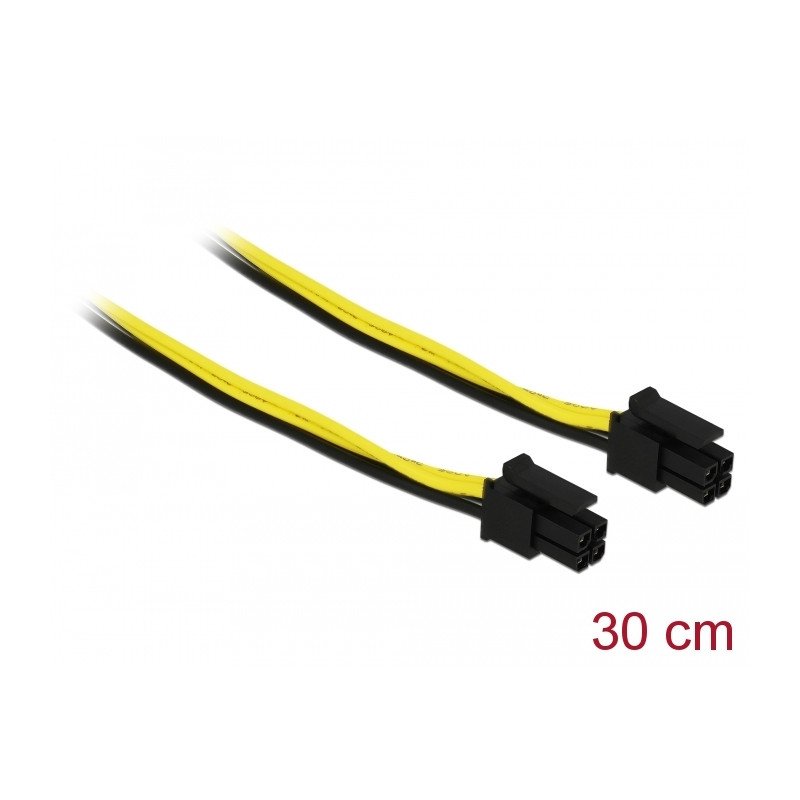 Delock Micro Fit 3.0 Kabel 4 Pin Stecker - Stecker 30 cm