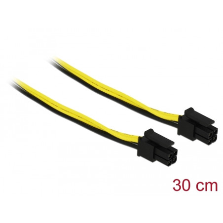 Delock Micro Fit 3.0 Kabel 4 Pin Stecker - Stecker 30 cm
