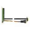 Delock Riser Karte PCI Express x1 zu x16 mit flexiblem Kabel 80 cm