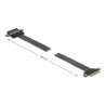 Delock Riser Karte PCI Express x4 zu x4 mit flexiblem Kabel 30 cm