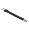 Delock USB 5 Gbps FPC Flachbandkabel USB Typ-A zu USB Type-C™ 13,5 cm PD 3 A